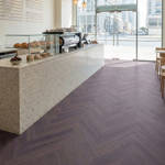 RP Boa Hybrid Herringbone Butterscotch 19 Engineered Wood Flooring Cafe Flooring