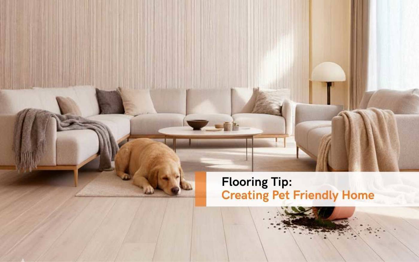 Flooring tip : Creating Pet friendly home