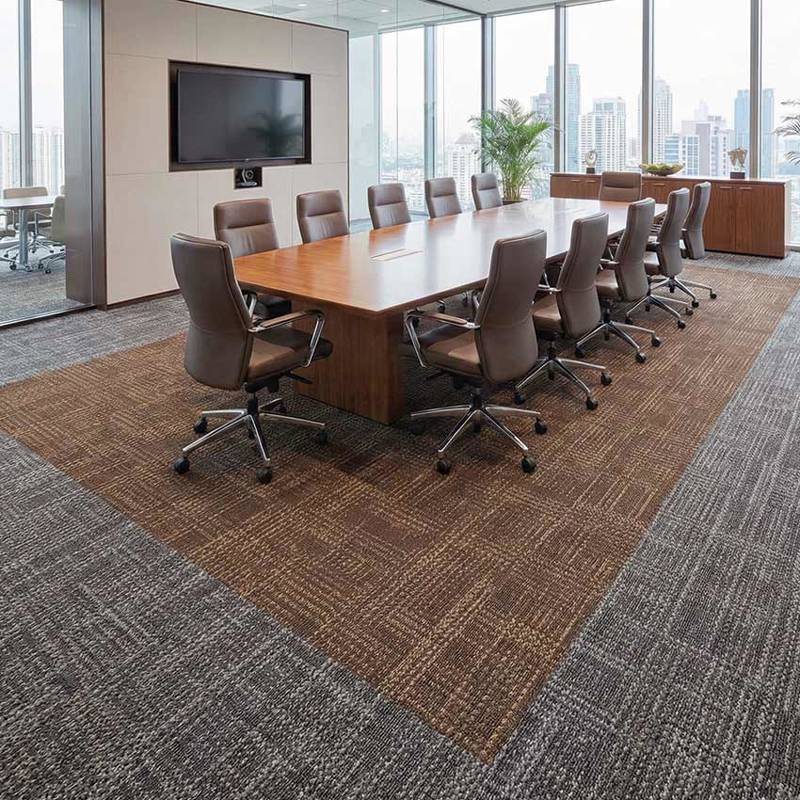 british carpet mills casini 546 carpet tiles in meeting room