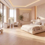 RP Chevron Honeycombe 13 Engineered Wood Flooring Bedroom