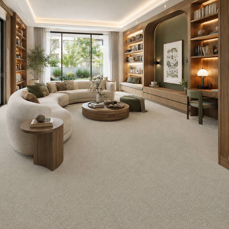 Wall To Wall Carpet BCM Wealthy Gathering CRP BLT WG 01 Modern Livingroom