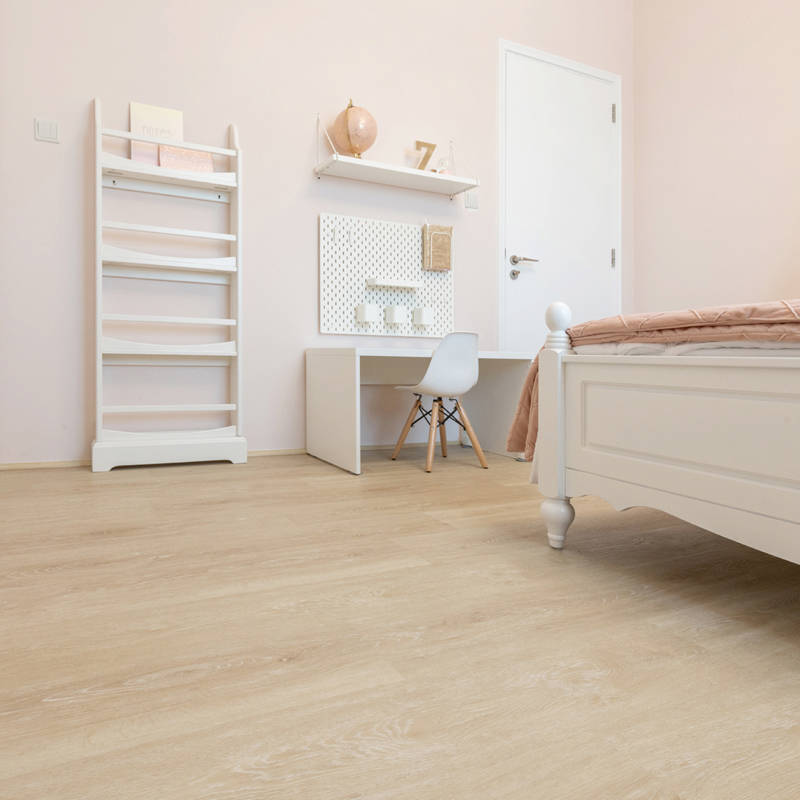 Gerbür Vision Smooth Almond Bedroom Room Vinyl Click Plank