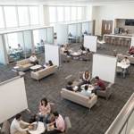 british carpet mills casini 548 carpet tiles in open office