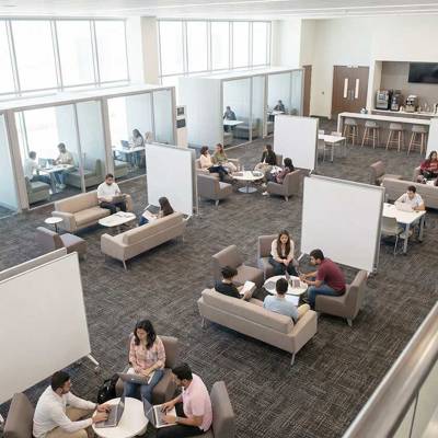 british carpet mills casini 548 carpet tiles in open office