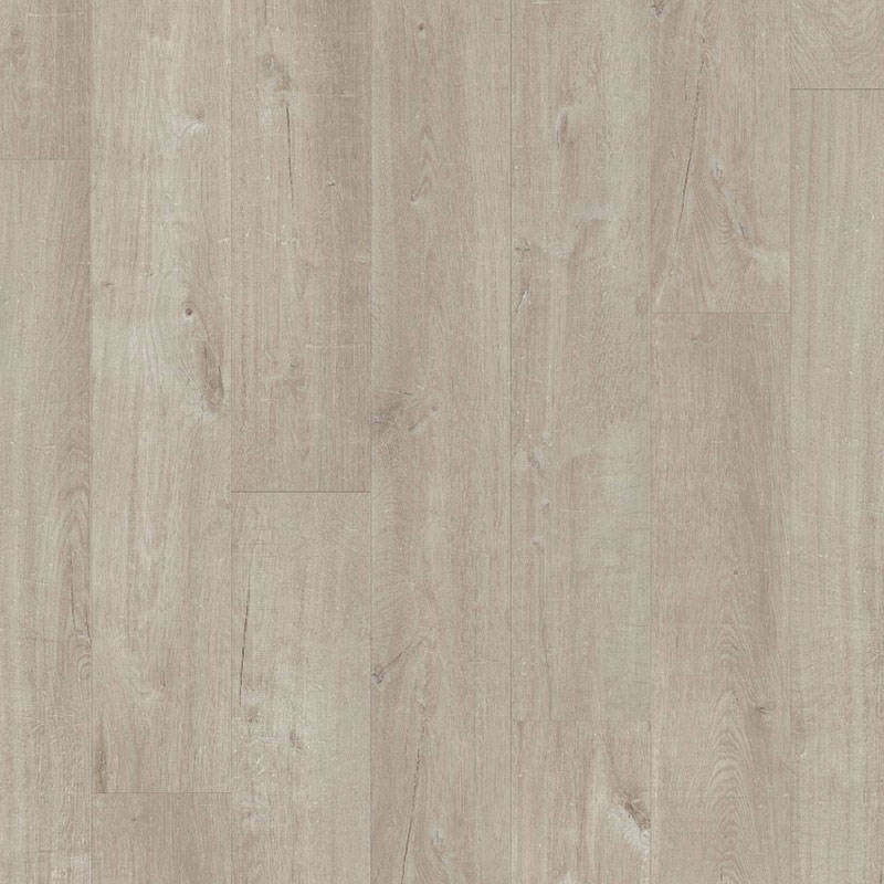 QS Pulse Cotton Oak Warm Grey Vinyl Click Flooring Swatch