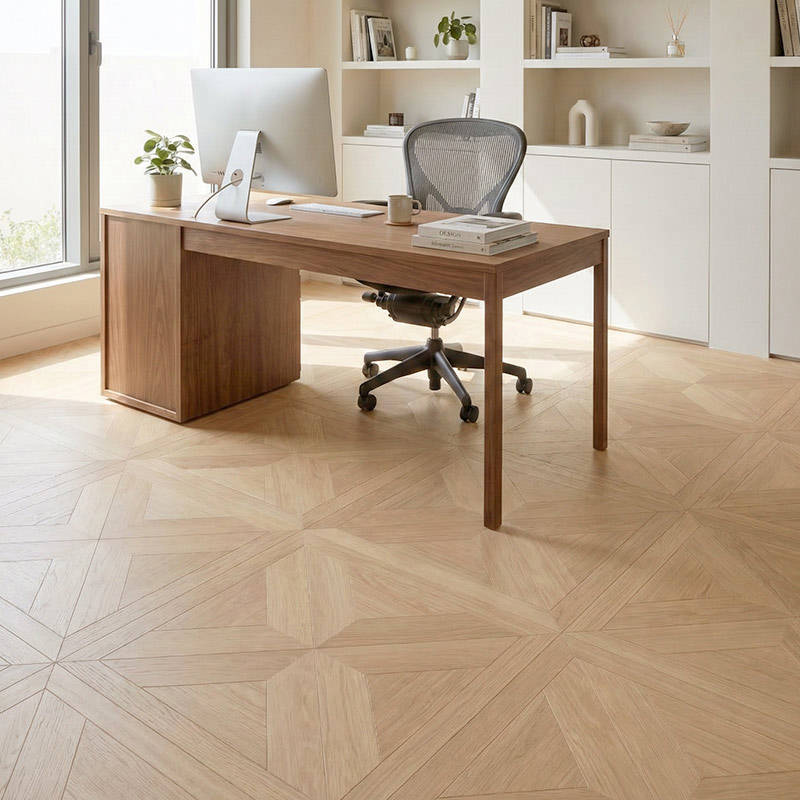 RP Chelsea Square Gilded Lines New Butterscotch 19 Home Office Parquetry Wood Flooring