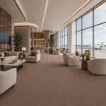 Wall To Wall Carpet BCM Savage Abundance CRP BLT SA 08 Airport Minimalist Reading Lounge