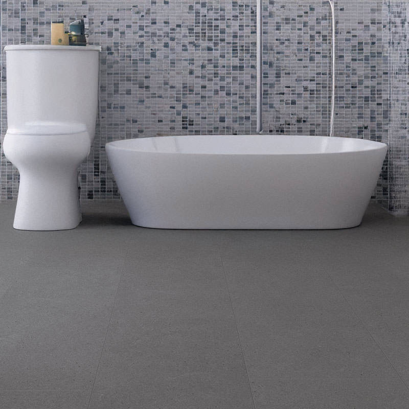 QS Ambient Vibrant Medium Grey Bathroom Lvt Click