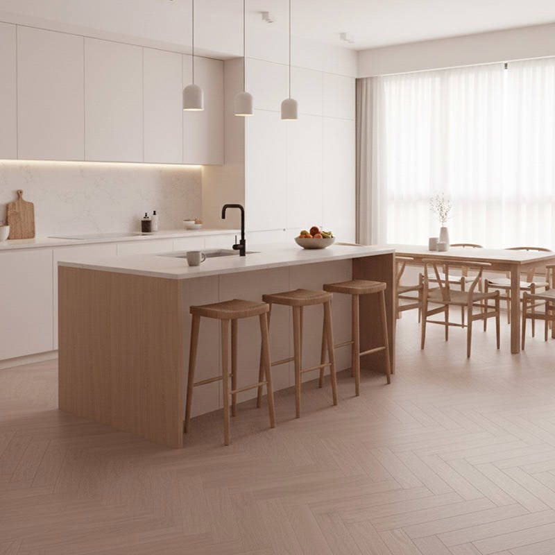 RP Boa Hybrid Herringbone England 17 Engineered Wood Flooring Kitchen Engineered Wood Flooring