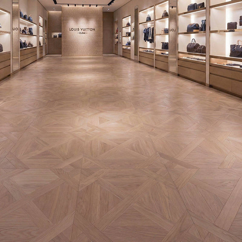RP Chelsea Square Lush Square New England 17 Showroonm Parquetry Wood Flooring