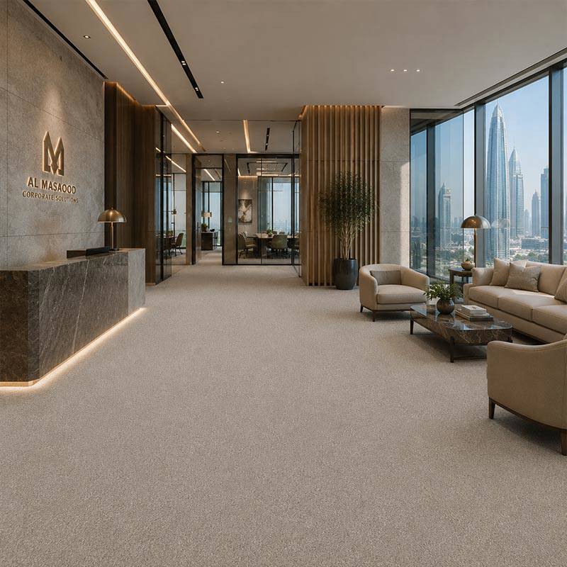 Wall To Wall Carpet BCM Stanage Edge CRP BLT STEDGE 02 Modern Corporate Lobby With City