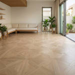 RP Chelsea Square Elegant Wave Tawny 15 Parquetry Wood Flooring Livingroom Lounge