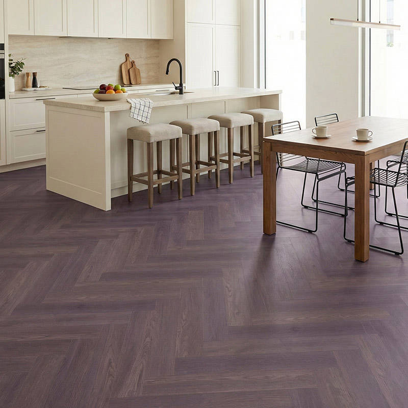 RP Boa Hybrid Herringbone Butterscotch 19 Engineered Wood Flooring Kitchen Flooring