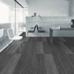 british carpet mill dark grey autumn patterned carpet tiles in office