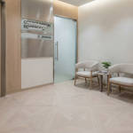RP Chelsea Square Elegant Wave Steel 22 Clining Waiting Area Parquetry Wood Flooring