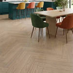 SH Biscuit 04 Engineered Eternal Herringbone Wood Flooring Kitchen