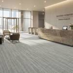 british carpet mills autumn blue and grey carpet in office reception space