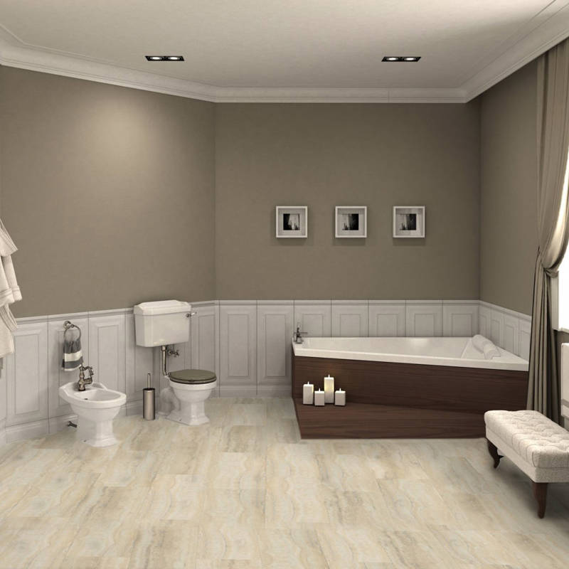 Limestone Bathroom