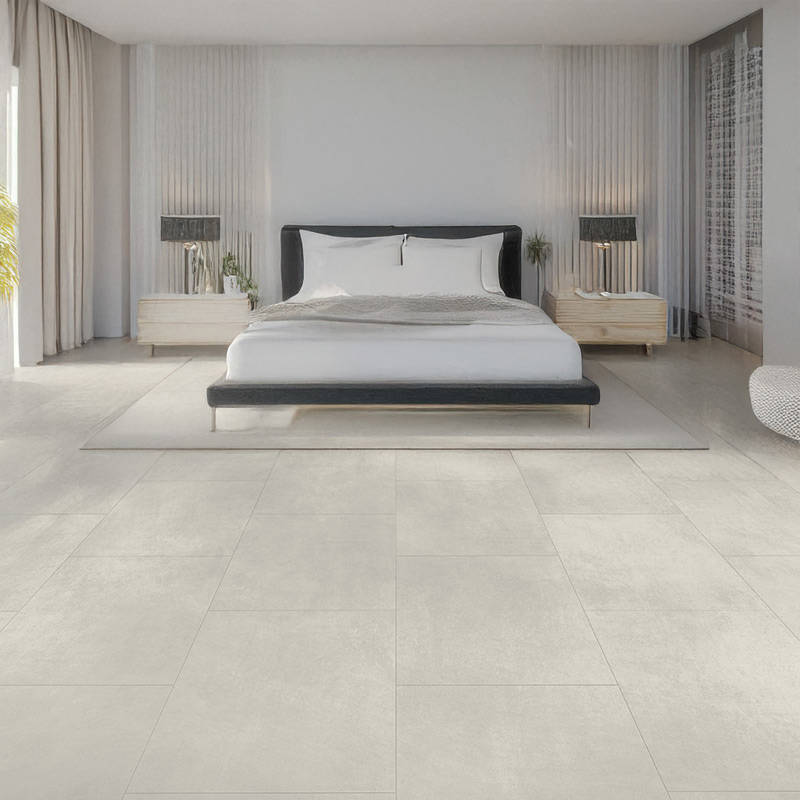 QS Ambient AMCL40049 Light Concrete Bed Room Lvt Click