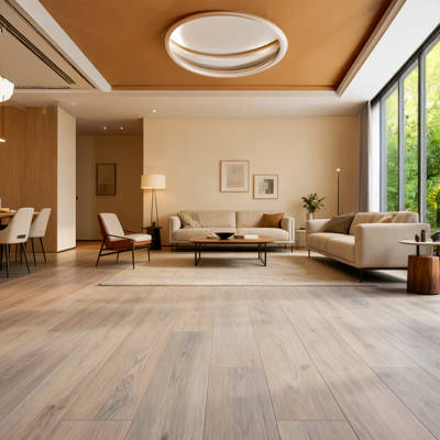royal parquet oxford classic sandcastle engineered wood flooring in open plan lounge