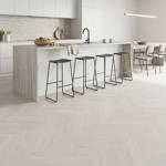 RP Boa Hybrid Herringbone Steel 22 Engineered Wood Flooring Home Kitchen Flooring