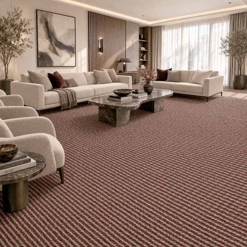 Wall To Wall Carpet Villa Living Room Design CRP BLT ACE 07