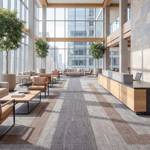 british carpet mills casini 571 carpet tiles in hotel