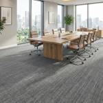 british carpet mill dark grey autumn patterned carpet in board room