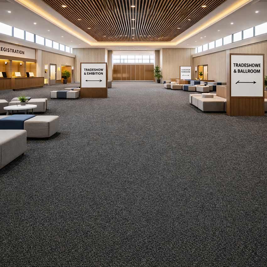 Wall To Wall Carpet Tiles Balta Goal CRP BLT GOAL 6 Hotel Pre Function Lobby Hall