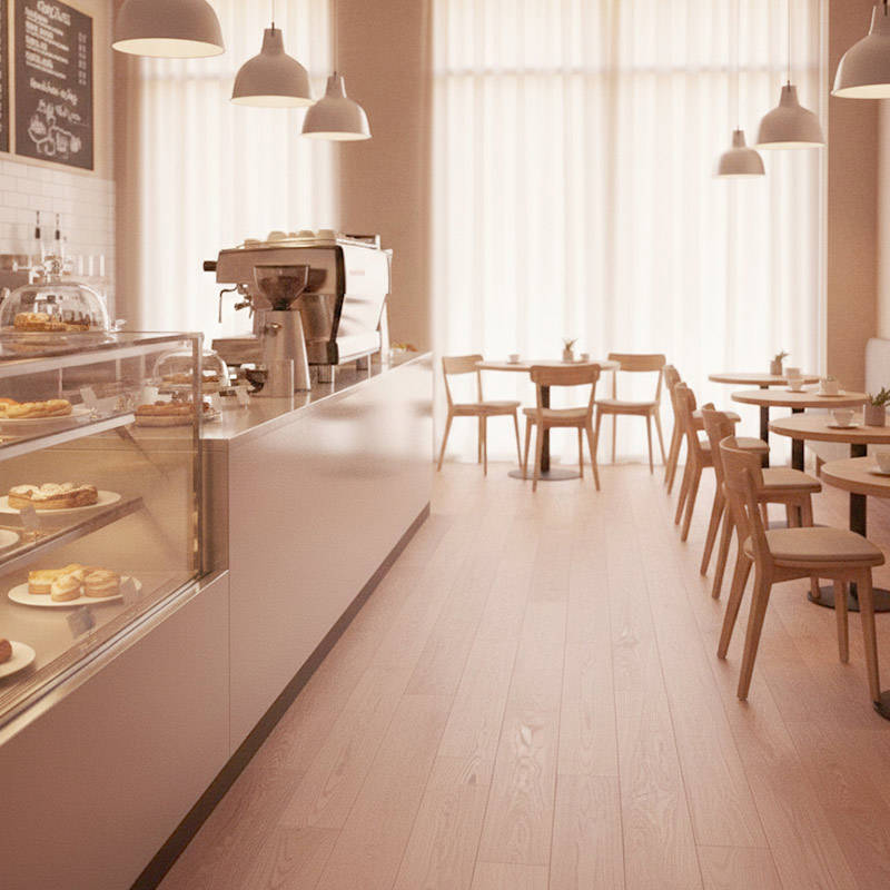 RP Bernera Supreme Cinnamon 21 Engineered Wood Flooring Coffee Shop