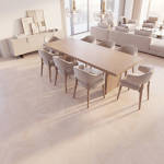RP Chelsea Square Gilded Lines Ivory 06 Dinning Parquetry Wood Flooring