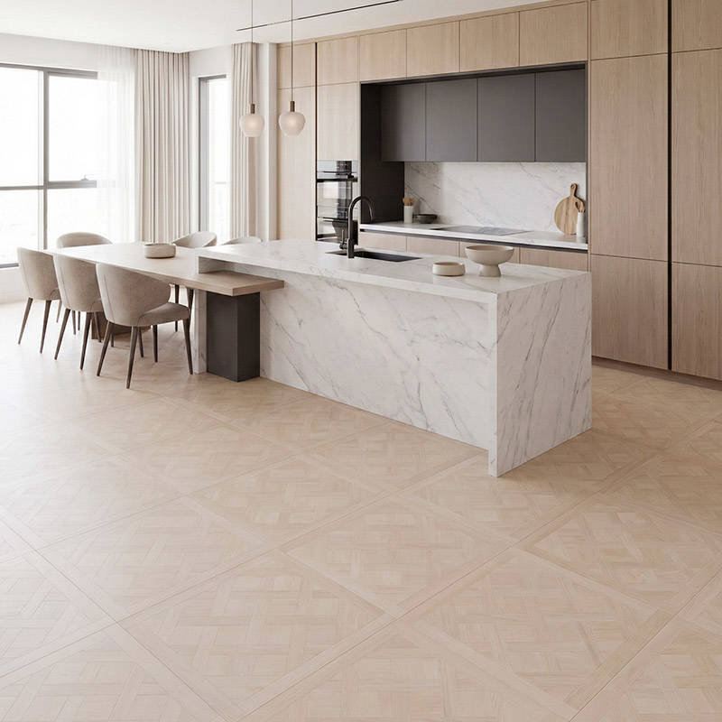 RP Chelsea Square Versailles Ivory 06 Parquetry Wood Flooring Kitchen Dinning