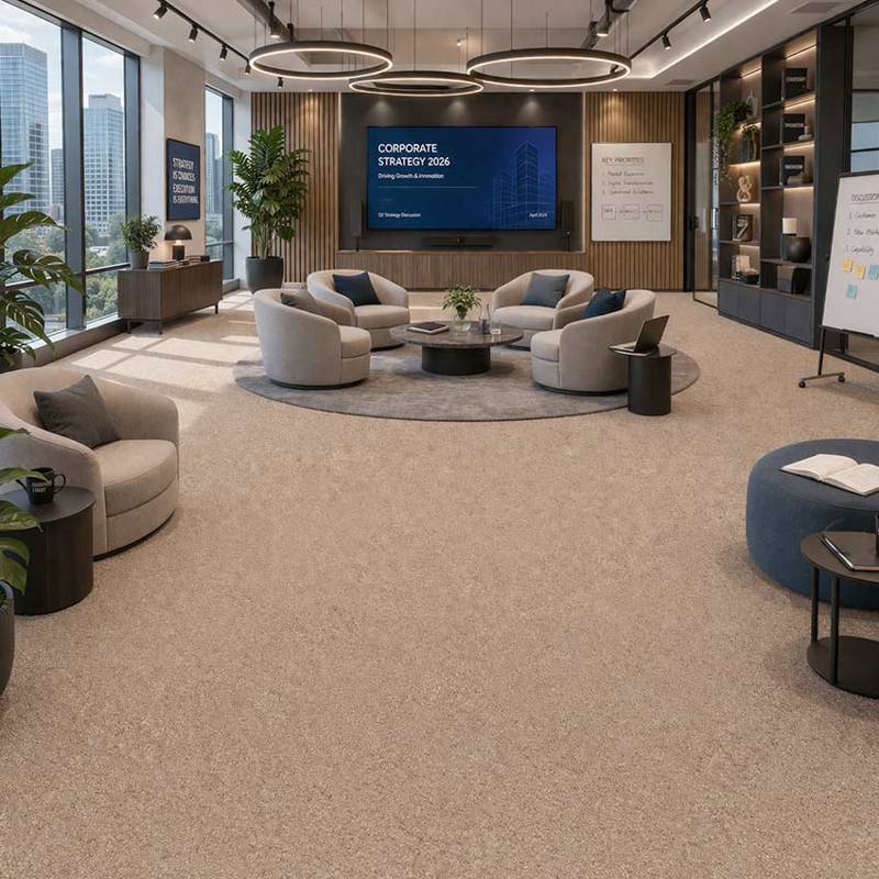 Amaryllis Carpet Tiles CRP BLT AMRS 05 Modern Corporate Strategy Discussion Lounge
