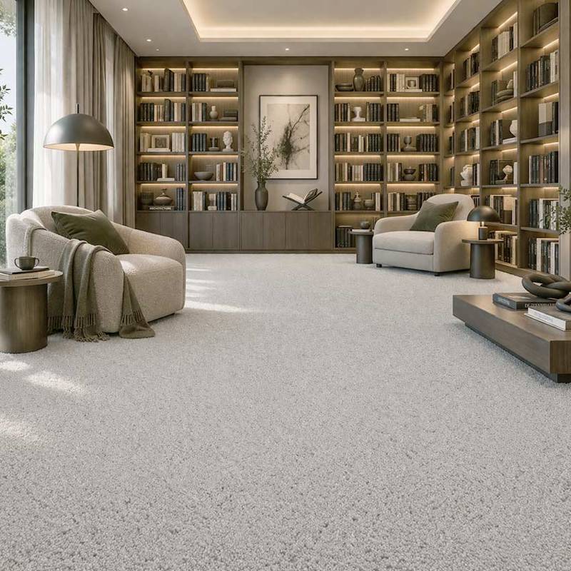 Amaryllis Carpet Tiles CRP BLT AMRS 04 Serene Library Lounge With Plush Carpet