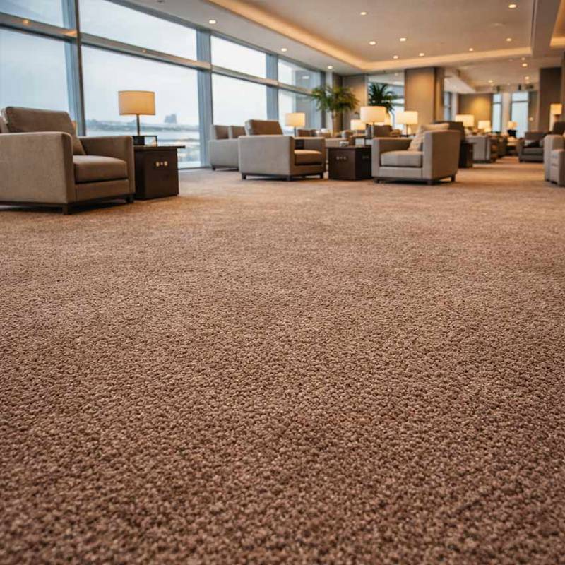duchesse deluxe 3 wall to wall carpet in airport