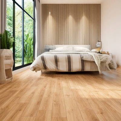 Moduleo Roots40 Classic Oak 24837 Vinyl Click Flooring Bedroom