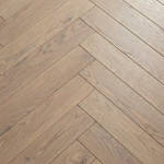 SH Biscuit 04 Engineered Eternal Herringbone Wood Flooring Swatch