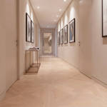 RP Chelsea Square Elegant Wave Honeycomb 13 Parquetry Wood Flooring Gallery Corridor