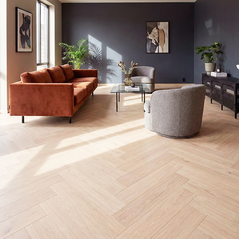 RP Herringbone Classic Artic Oak 05 Livingroom