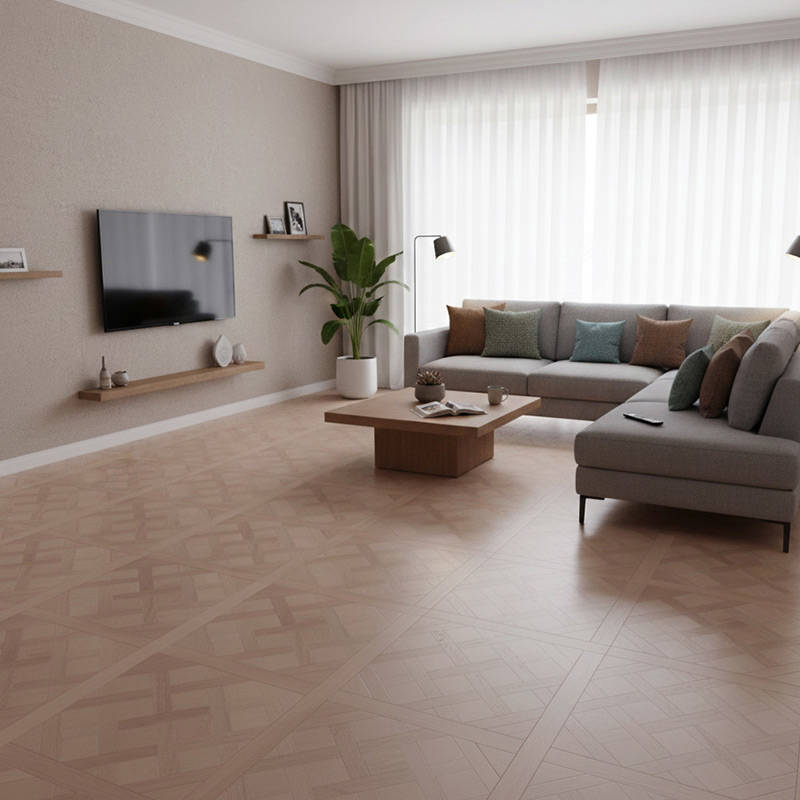 RP Chelsea Square Versailles New England 17 Parquetry Wood Flooring Livingroom