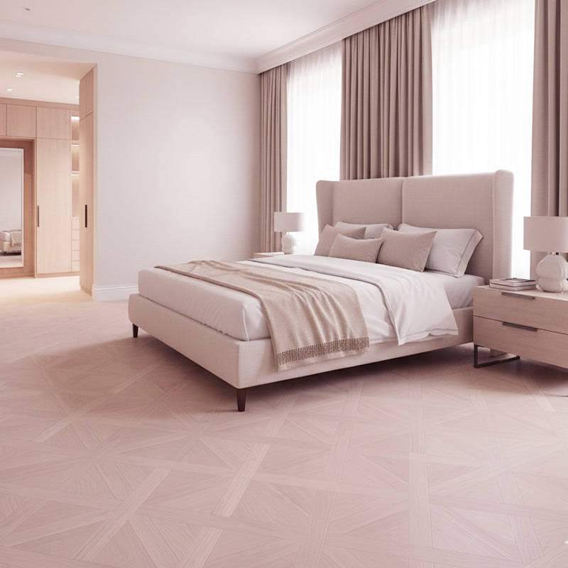 RP Chelsea Square Lush Square Tundra 08 Bedroom Parquetry Wood Flooring