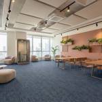 british carpet mills sky gardens 558 carpet tiles in office area