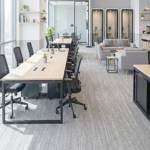 british carpet mills sig aut grey carpet in office board room