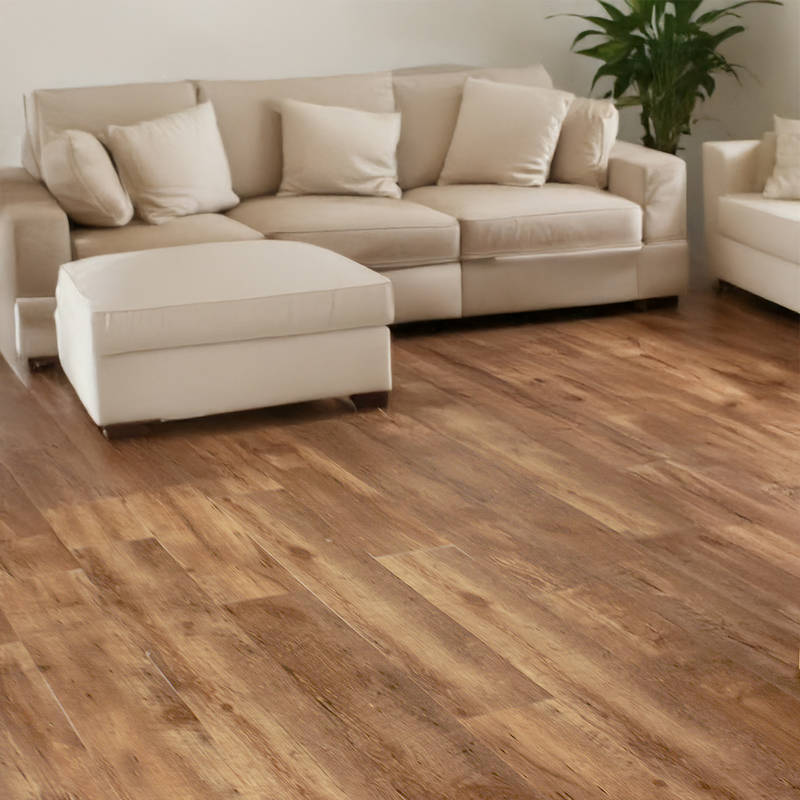Gerbür Essential Lvt Flooring Distressed Henna Livingroom