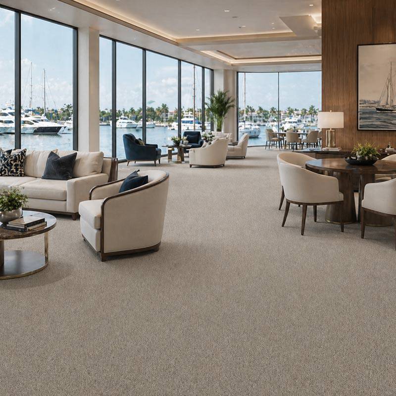 Wall To Wall Carpet Tiles Balta Primrose CRP BLT PRIM 07 Balata Primrose Wall To Wall Carpet CRP BLT PRIM 07 Modern Upscale Waterfront Lounge