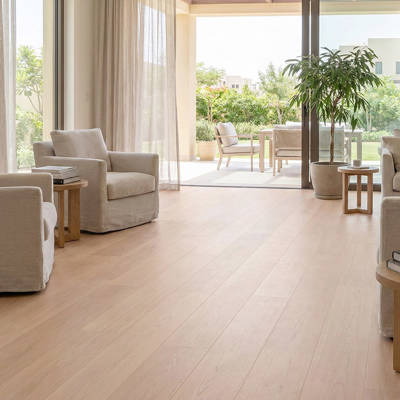 RP Bernera Supreme Heather 12 Engineered Wood Flooring Villa Lounge