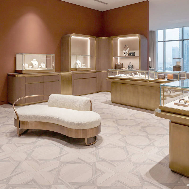 RP Chelsea Square Linear Vogue Mist 07 Showroom Parquetry Wood Flooring