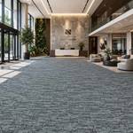 Viper 559 Carpet Tiles Corporate Lobby With Natural Light