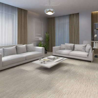 gerbur ultra warm white oak laminate flooring in lounge