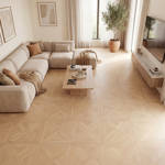 RP Chelsea Square Gilded Lines New Butterscotch 19 Luxury Living Room Parquetry Wood Flooring